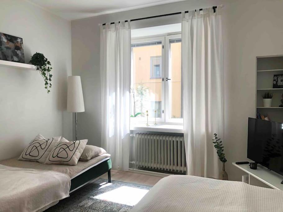 Modern And Bright Studio With Top Location Helsinki Kültér fotó